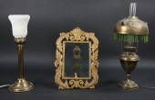 3 PIECE BRASS LOT3 piece brass