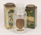 3 piece Bunte candy jar/tins,