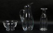 3 PIECE CRYSTAL LOT TIFFANY, O