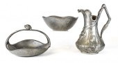 3 PIECE KAYSERZINN PEWTER GROU