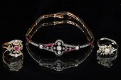 3 PIECE LOT 2 RINGS AND FILIGR