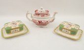 3 PIECE LOT ENGLISH PORCELAIN