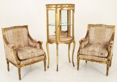 3 PIECE LOT OF FRENCH FURNITUR