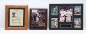 3 PIECE MICKEY MANTLE LOT: Com