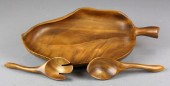 (3) Piece. Monkeypod Wood Sala
