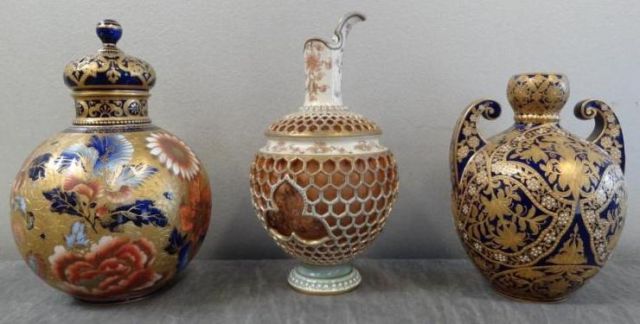 3 Piece Porcelain Lot.Includes a