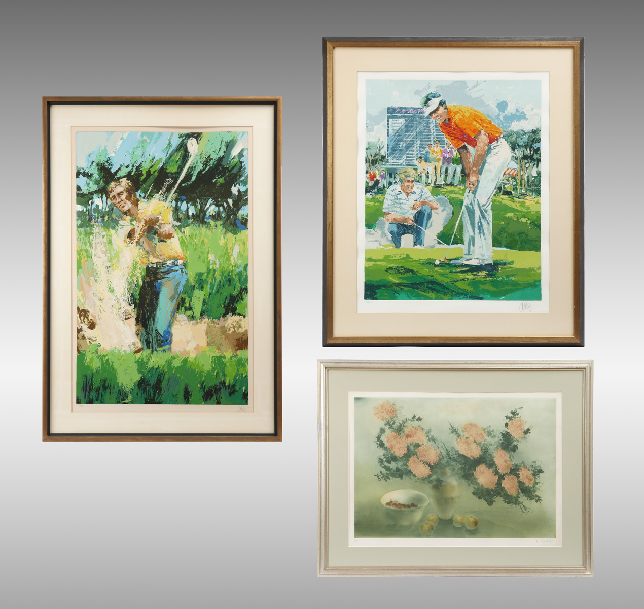 3 PIECE PRINT LOT WAYLAND MOORE AND