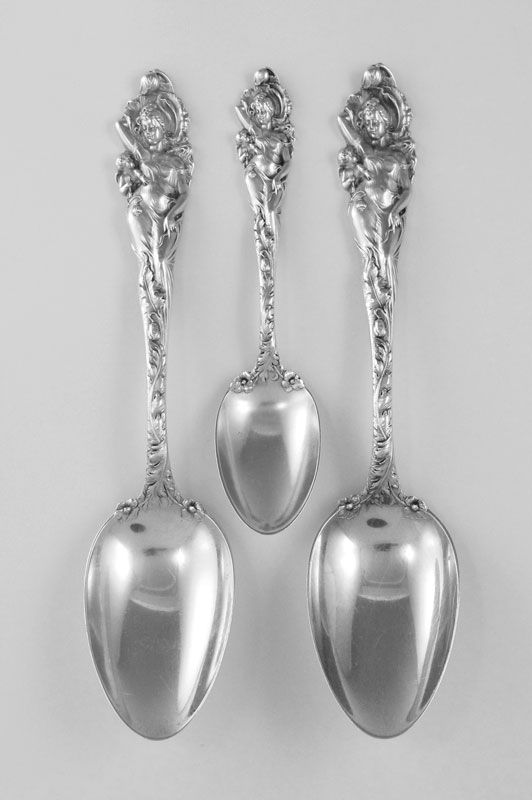 3 PIECE REED & BARTON LOVE DISARMED