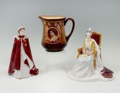 3 PIECE ROYAL WORCESTER & ROYA