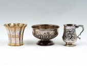3 PIECE STERLING INCLUDING MAP