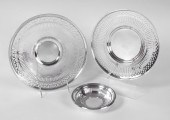 3 PIECE STERLING RETICULATED T
