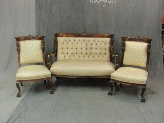 3 Piece Victorian Parlor Set.