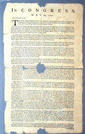 3 pieces.  American Revolution