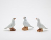 3 PIECES, CHINESE GLAZED PORCE