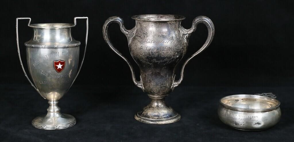 3 PIECES COMMEMORATIVE STERLING3