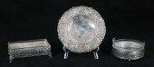 3 PIECES CONTINENTAL REPOUSSE