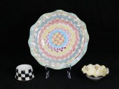 3 PIECES MACKENZIE CHILDS CERA