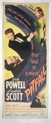 3 pieces.  Movie Posters. (Cla