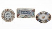 3 PIECES OF JAPANESE IMARI POR