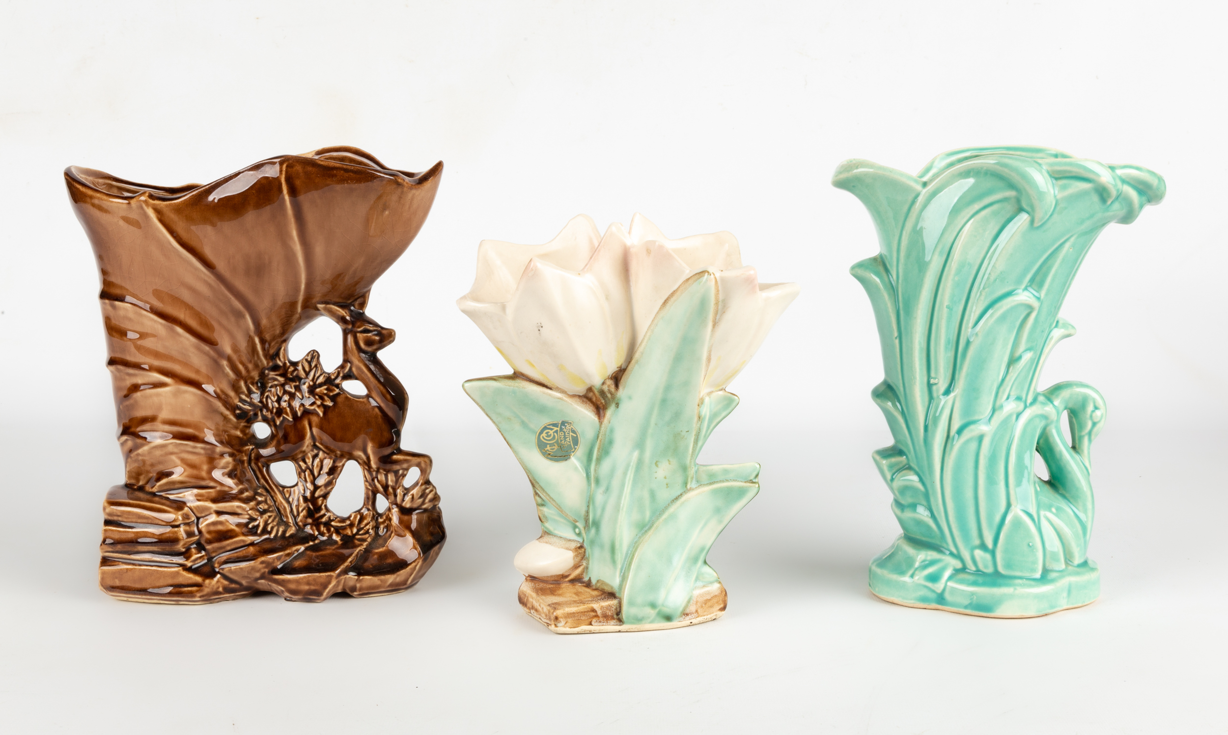 (3) PIECES OF MCCOY ART POTTERY