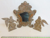 3 PIECES OF PRESSED COPPER REL