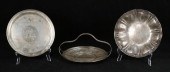 3 PIECES STERLING PREISNER, GO