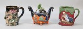 3 PIECES SUMIDA POTTERY3 piece