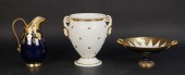 3 PIECES VIENNA STYLE PORCELAI