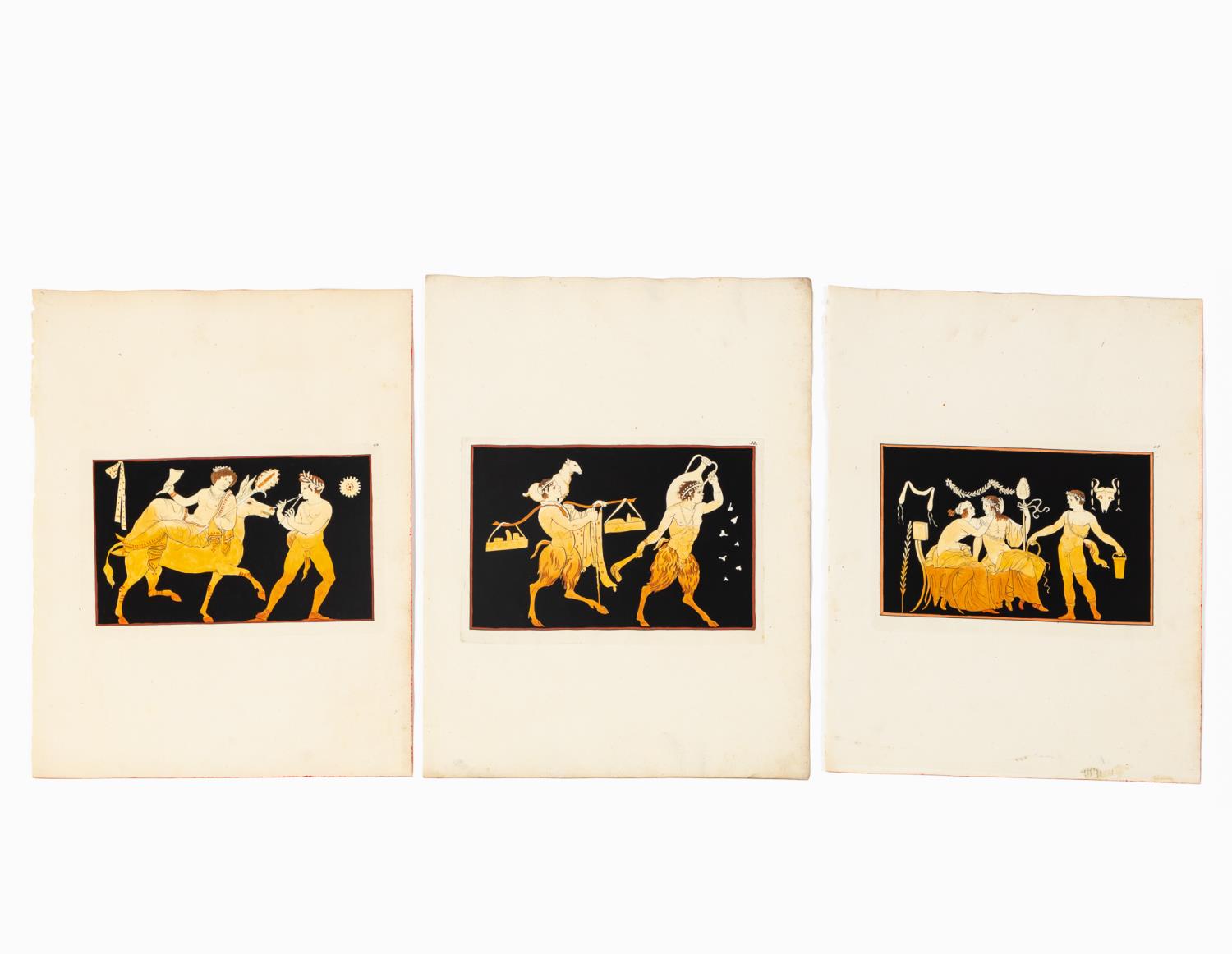 3 PIECES WILLIAM HAMILTON CLASSICAL