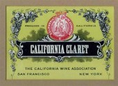 3 pieces.  Wine Labels: "Chate