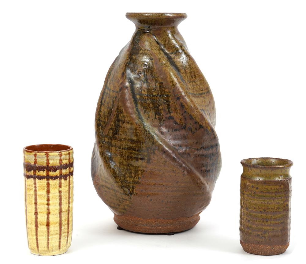 3 PIERRE LEGAULT STONEWARE &
