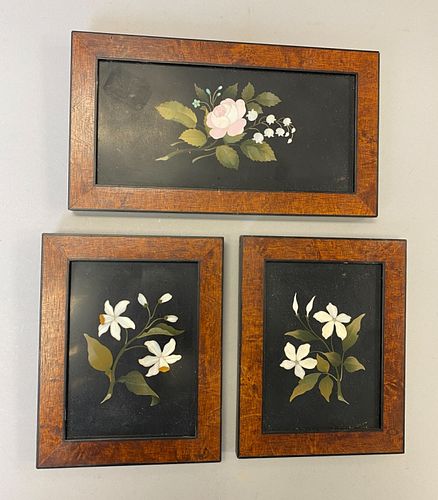 3 PIETRA DURA PLAQUES3 matching