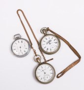 (3) Pocket watches to include