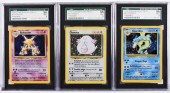 3 POKEMON BASE UNL ALAKAZAM CH