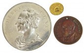 (3) POLITICAL MEDALS, HENRY CL