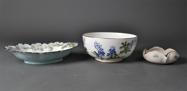 (3) Porcelain Bowls Including