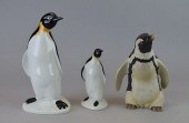3 PORCELAIN PENGUINS2 Poole En