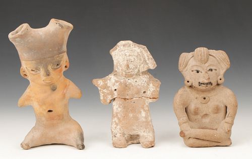 3 PRE-COLUMBIAN POTTERY