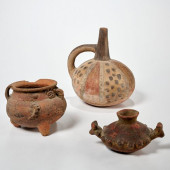 (3) PRE-COLUMBIAN STYLE VESSEL