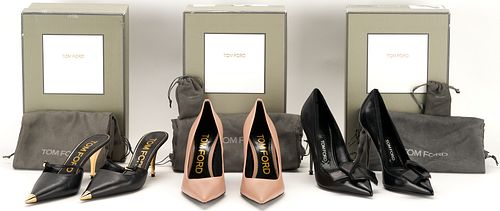 3 PRS. TOM FORD PUMPS, INCL. MARY