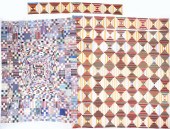 (3) Quilts, c/o (2) Log Cabin