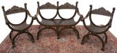 (3) RENAISSANCE REVIVAL CURULE