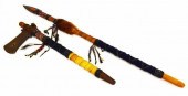 (3) REPLICA TOMAHAWK & SPEARS(