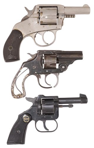 (3) REVOLVERS, H&AMP;R &QUOT;THE