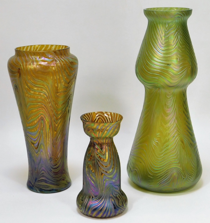 3 RINDSKOPF BOHEMIAN CZECH ART