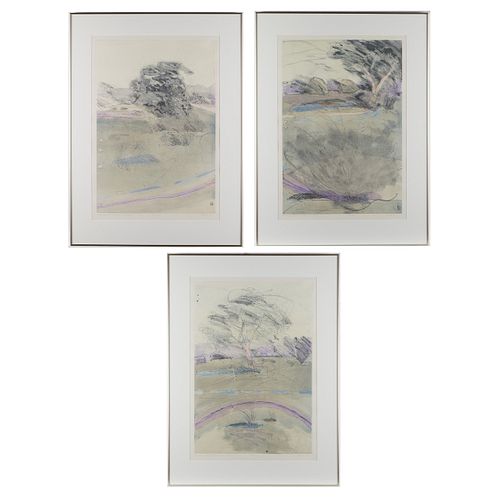 3 RON POKRASSO "LANDSCAPE 1985"