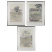 3 RON POKRASSO "LANDSCAPE 1985