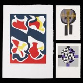 3 RONALD KING LITHOGRAPHSRonal