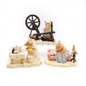 3 ROYAL DOULTON BRAMBLY HEDGE