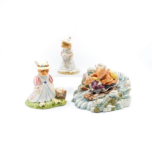 3 ROYAL DOULTON BRAMBLY HEDGE
